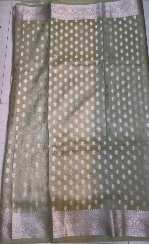 mehandi green body tusser.webp