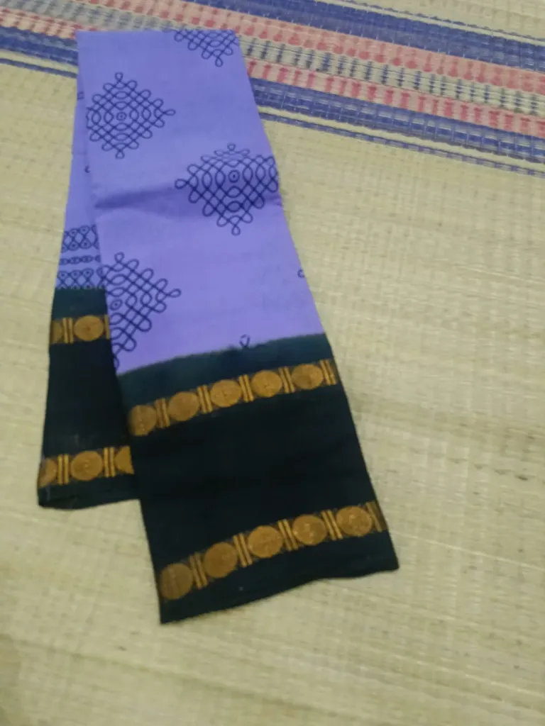 Rangoli Cotton Saree
