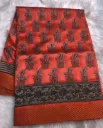 Sequence Work Sarees - Orange
