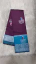 Uppada Soft Silk Saree - Maroon/Blue