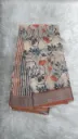 Lenin Silk - Cream/Orange Border