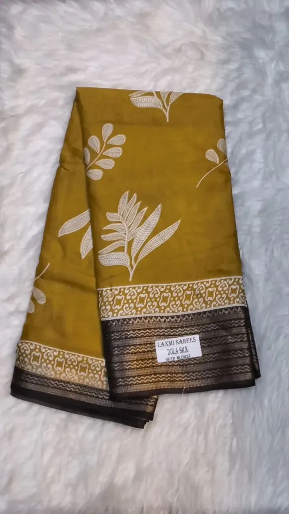 Dola Silk - Mustard