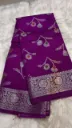 Mango Silk Meenakari Butti (Lavender)