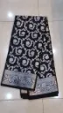 Warm Silk All Over Butta Design- Black