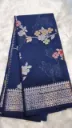 Varanasi gorgette banaras _NavyBlue