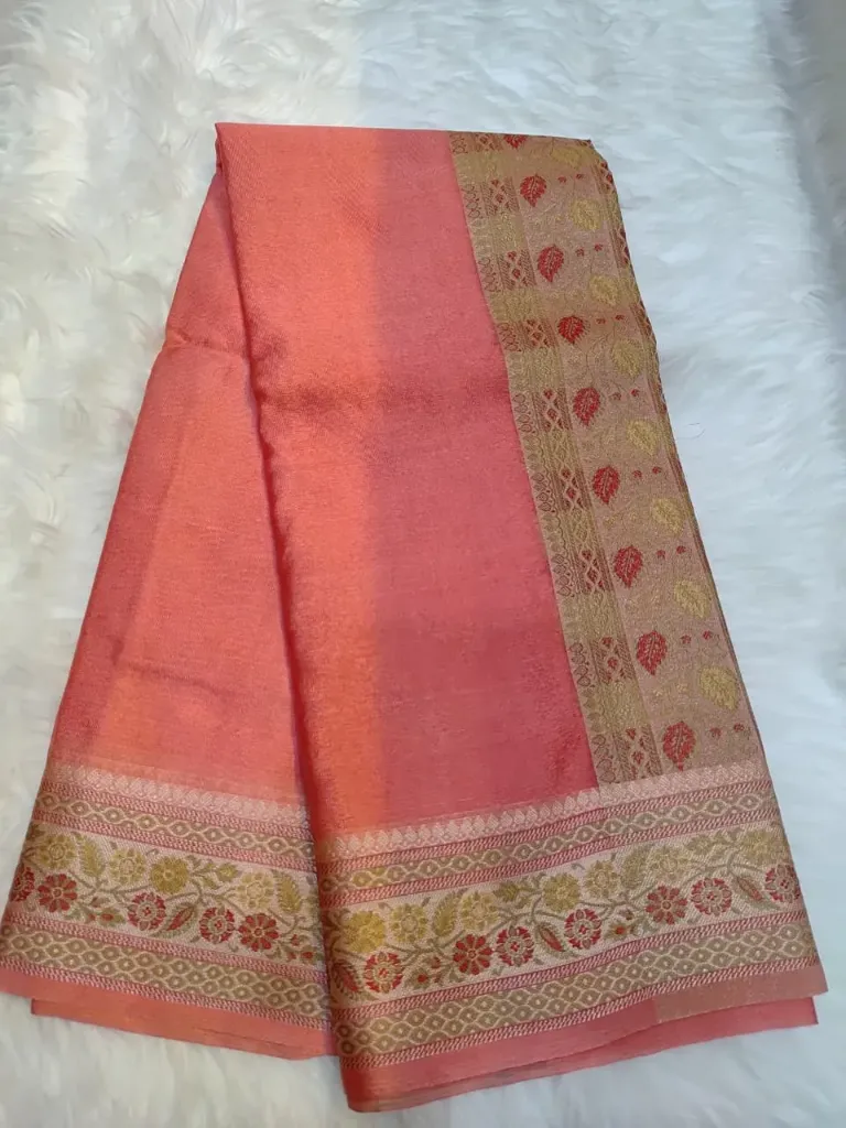 Warm Soft Pallu - Peach