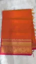 Kandangi Cotton Saree - Orange