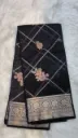 Georgette Meena Butta Cross - Black