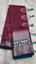 Uppada Soft Silk-Maroon