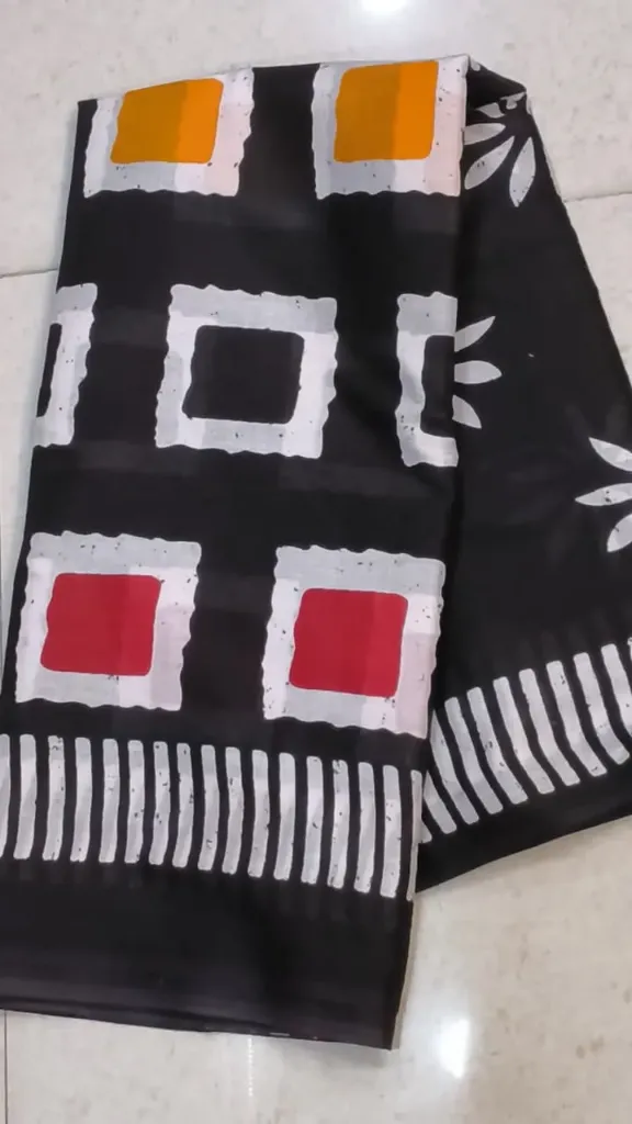Soft Cotton Saree-Kolkatta Stock